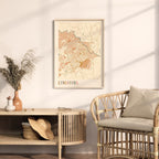 lynchburg, virginia map poster - image 3