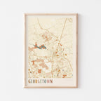 georgetown, texas map poster - image 1