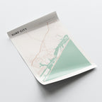 surf city, north carolina map poster - image 3