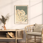 foster city, california map poster - image 3