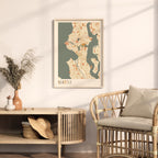 seattle, washington map poster - image 3