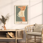 key biscane, florida map poster - image 3