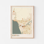 ventura, california map poster - image 1