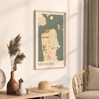 san francisco, california map poster - image 2