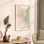 boston, massachusetts map poster - image 2