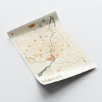 saginaw, michigan map poster - image 4