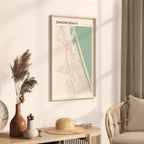 ormond beach, florida map poster - image 2
