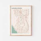 laguna niguel, california map poster - image 1
