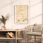 ontario, california map poster - image 3