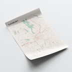 danbury, connecticut map poster - image 4
