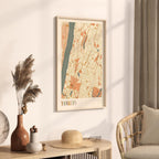 yonkers, new york map poster - image 2