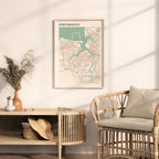 portsmouth, virginia map poster - image 3