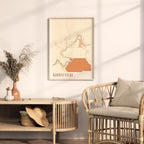 guerneville, california map poster - image 3