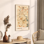 cambridge, massachusetts map poster - image 2