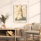 new london, connecticut map poster - image 3