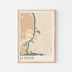 la conner, washington map poster - image 1