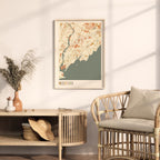 milford, connecticut map poster - image 3