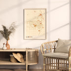 lawton, oklahoma map poster - image 3
