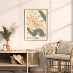 williamsburg, virginia map poster - image 3