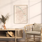 , georgia map poster - image 3
