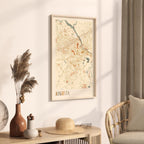 augusta, georgia map poster - image 2