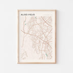 aliso viejo, california map poster - image 1