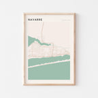 navarre, florida map poster - image 1