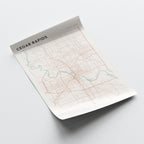 cedar rapids, iowa map poster - image 4