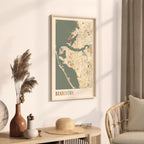 bradenton, florida map poster - image 2