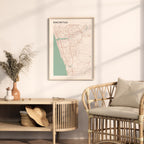 encinitas, california map poster - image 3
