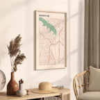grapevine, texas map poster - image 2
