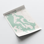 whidbey island, washington map poster - image 4
