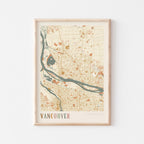 vancouver, washington map poster - image 1