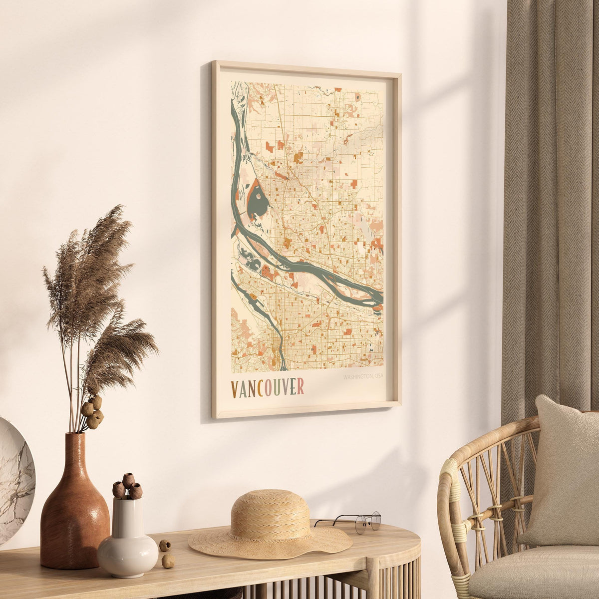 vancouver, washington map poster - image 2