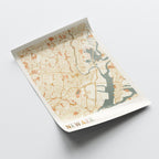 newark, new jersey map poster - image 4