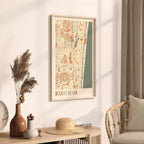 delray beach, florida map poster - image 2