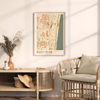 delray beach, florida map poster - image 3