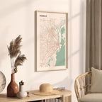 mobile, alabama map poster - image 2