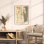 north palm beach, florida map poster - image 3