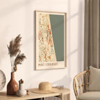 ponte vedra beach, florida map poster - image 2