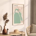 coronado, california map poster - image 2