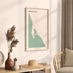 bodega bay, california map poster - image 2