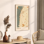chelsea, new york map poster - image 2