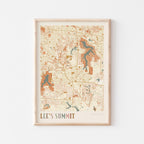 lee's summit, missouri map poster - image 1