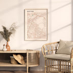 whittier, california map poster - image 3