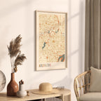 arlington, texas map poster - image 2