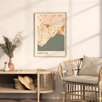 capitola, california map poster - image 3
