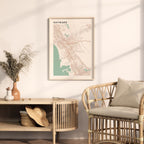 hayward, california map poster - image 3