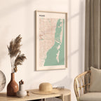 miami, florida map poster - image 2