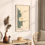 mendocino, california map poster - image 2